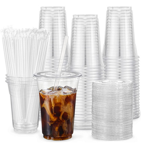 Vitever Juego De 100 Vasos De Plastico Transparente De 12 On