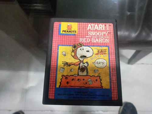 Snoopy And Thr Red Baron Para Atari 2600, Funcionando 