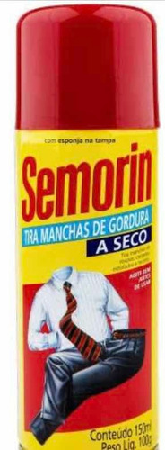 2 Tira Manchas Gordura Semorin A Seco Roupas Carpete 150 Ml