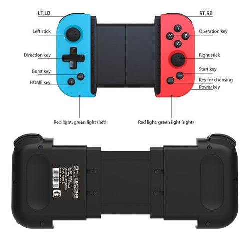 Xinnuo Mando De Juego Bluetooth Wireless Joystick