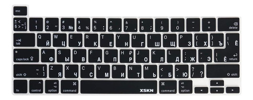 Protector De Teclado Ruso/ingles Para Macbook Pro A2289