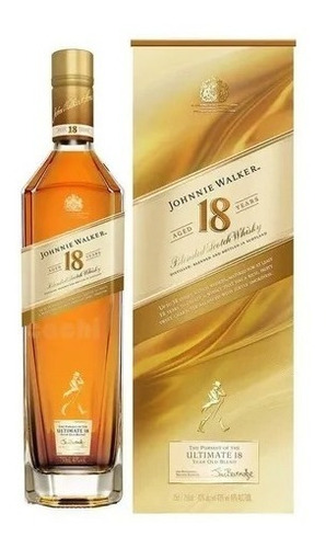 Whisky Johnnie Walker 18 Años, 750 Ml.