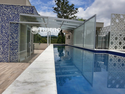 Imagem 1 de 29 de Casa Alto Padrão 4 Dormitórios Suítes Quintal Piscina Churrasqueira 6 Vagas Elevador Para Venda Em Tremembé São Paulo-sp - 130092