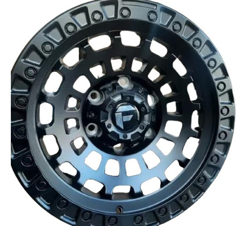 Llanta Deportiva Black R17x8 6x139 Hilux S10