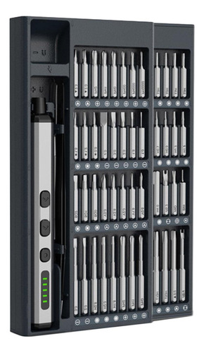 Mini Juego De Destornilladores Eléctricos De Precisión, De