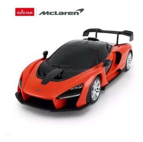 Auto A Control Remoto Mc Laren Senna Rojo