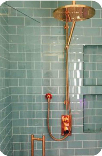 Ceramica Biselada 7,5x15 Verde Cristal