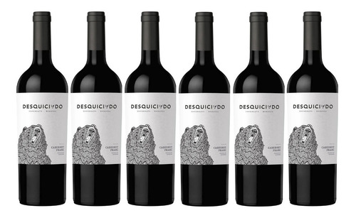 Vino Desquiciado Cabernet Franc Cajax6 - Valle De Uco