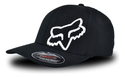 Gorra Fox Hombre Flex 45 Flexfit Negra