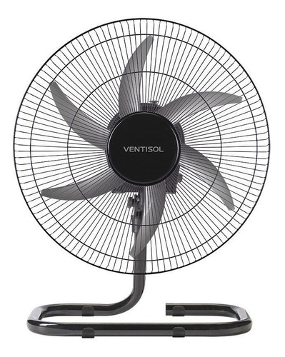 Ventilador Osc Mesa 50cm Steel Bivolt Premium Ventisol Cor da estrutura Preto Cor das pás Cinza 110V 220V (Bivolt)