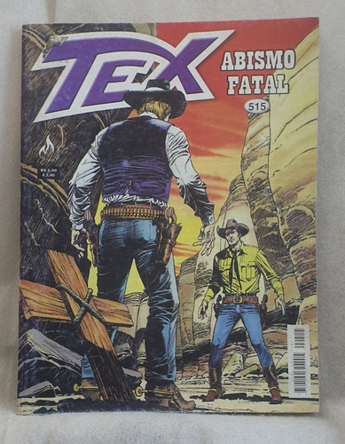 Gibi Tex 515 - Abismo Fatal - Editora Mythos (Usado)