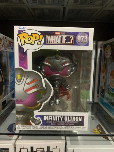 Funko Pop 973 Marvel What If Infinity Ultron (Usado)