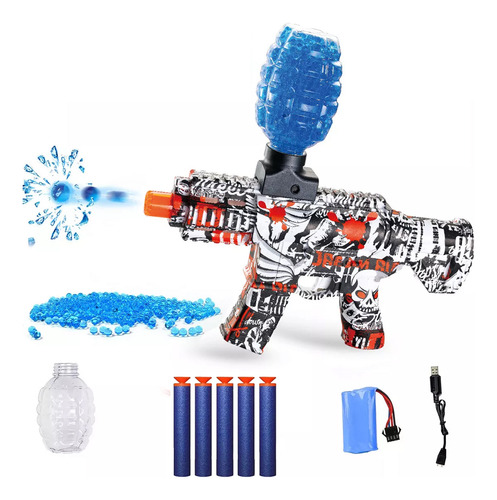 Pistola De Hidrogel Juguetes Automática Ametralladora 077