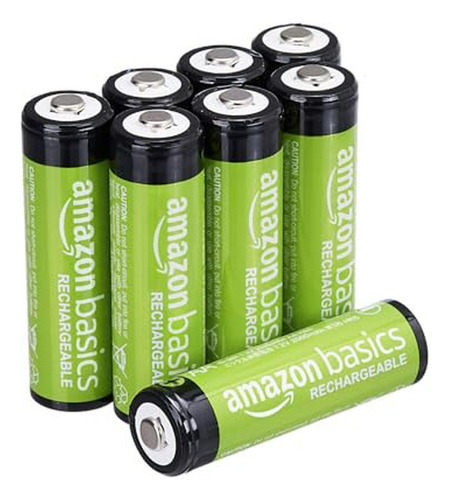Baterías Recargables Aa Nimh De Amazon Basics