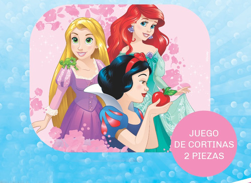 Juego Cortina Parasol Auto Lateral Plegable Disney Princesas