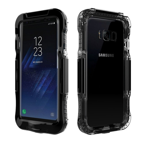 Funda Protector Contra El Agua Samsung S8 Negro