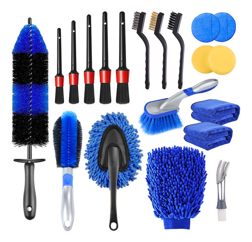 26pcs Car Detailing Brush Set