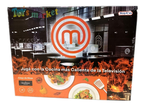 Imagen 2 de 5 de Masterchef Juego De Mesa Cocina Master Chef Original Toyco
