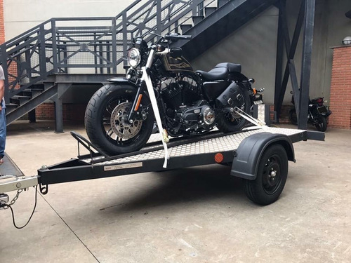 Carreta Basculante Para Transp De Moto Bravo