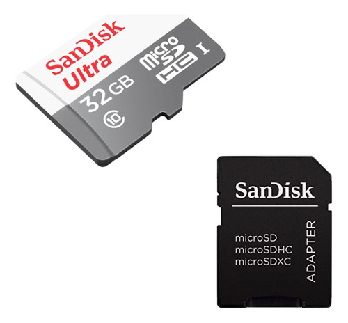 Tarjeta Microsd 32gb Clase 10, Sandisk Original