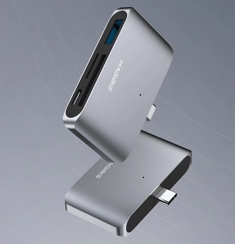 Hub Hagibis Usb C Leitor De Cartões P/ Smartphones Notebooks