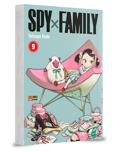 Spy X Family - 09, de Endou, Tatsuya. Editora Panini Brasil LTDA, capa mole em português, 2022