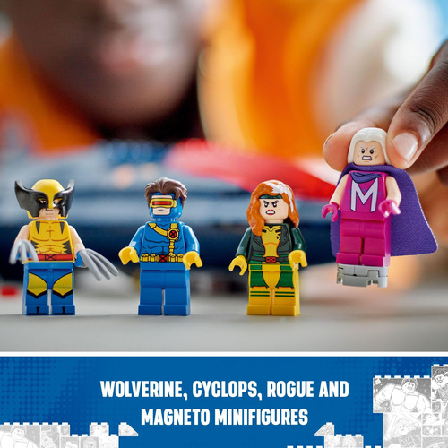 Juguete De Construcción Lego Marvel X-men X-jet 76281 Con 4