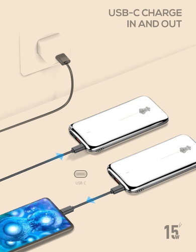 Power Bank Mirkat 10000 Mah Carga Rápida + Envio Gratis