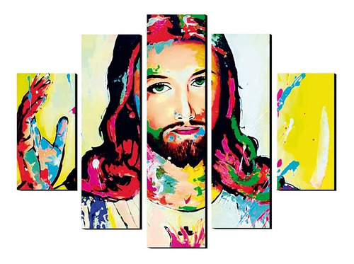 Cuadro Decorativo Moderno Religiosos Jesús   75 Cm X 60 Cm 