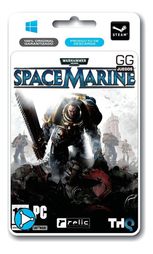 Warhammer 40,000 Space Marine Pc 100% Original Steam