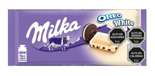Pack Chocolate Blanco Milka® Relleno Con Oreo® Y Crema 2 Un