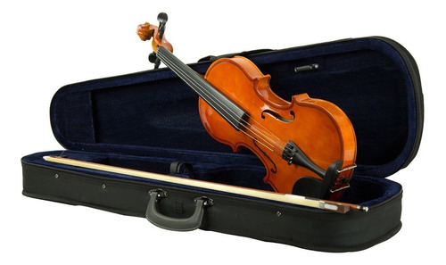 Violino 4/4 Arco Madeira C/ Breu Cavalete Estojo Luxo