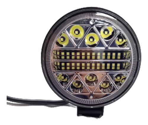 Faro Led Neblinero 30 Led Blanco 12/24v 90w Auto Moto Bus