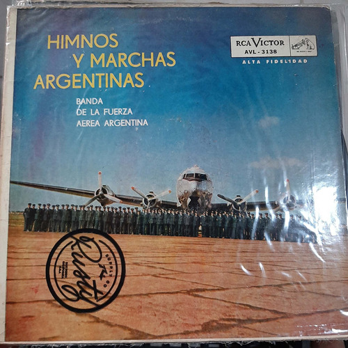 Vinilo Banda Fuerza Aerea Himnos Marchas Argentinas O3