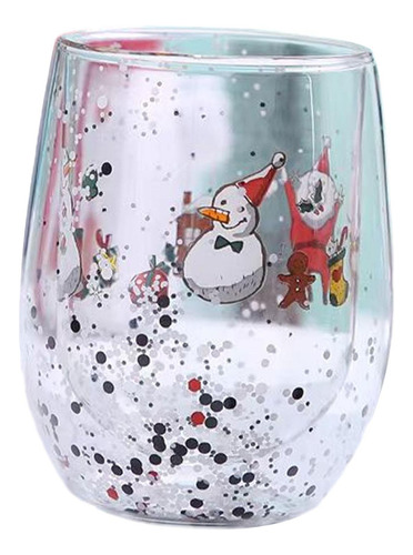Taza Bonita De Árbol De Muñeco De Nieve De Navidad