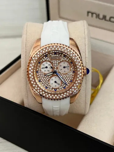 Reloj Invicta 0718 Mujer Pulso Goma Blanco Deportivo MercadoLibre