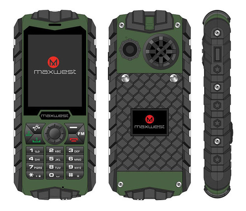 Celular Maxwest Ranger 2g 2.4 Dual Sim Watter Proof Bt 