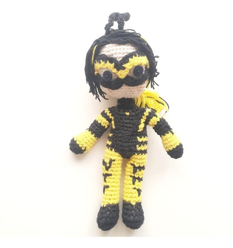 Peluche Crochet Superhero Abeja Vesperia Miraculous Ladybug 