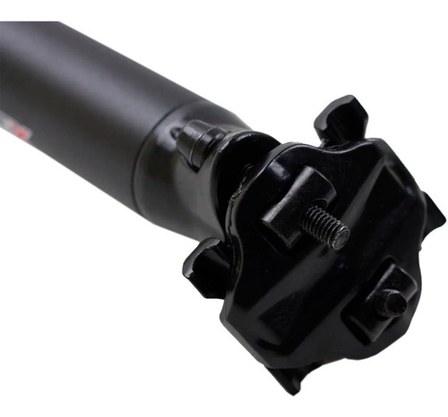 Canote Aluminio Mtb Bike Bicicleta Vortex 27.2 400mm Preto