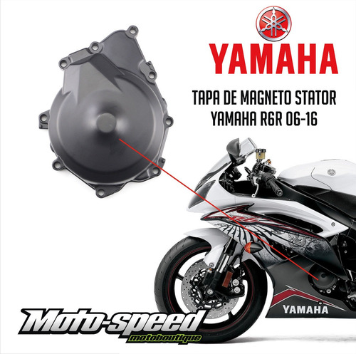 Tapa Cover Magneto Corona Stator Cover Yamaha R6r 2006-2016