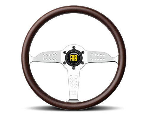 Momo Steering Wheel Heritage Super Grand Prix Mahogany Wood 