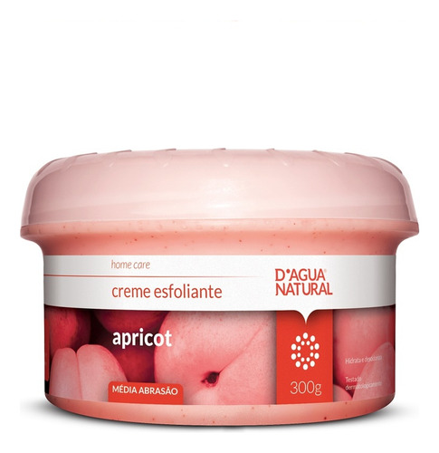 Esfoliante Corp Apricot Média Abrasão D'água Natural 300g