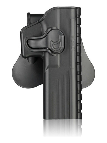 Funda Táctica De Polímero Amomax Glock 34 Color Bk