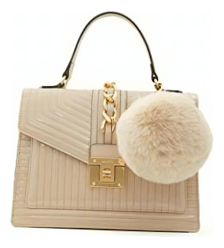 Aldo Jerilini Bolso Con Asa Superior Para Mujer, Beige, Color Beige