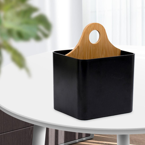 Organizador De Escritorio Organización De La Mango Negro