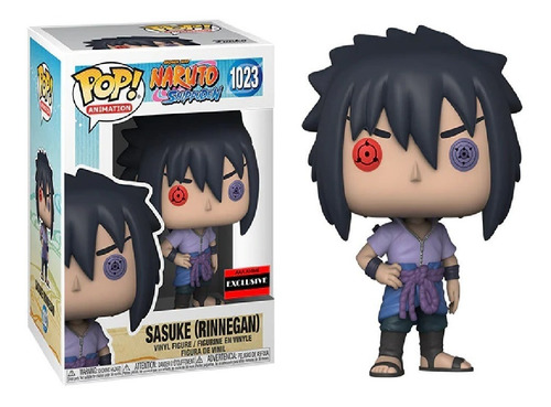 Funko Pop Animation Naruto Shippuden - Sasuke Rinnegan Exclu