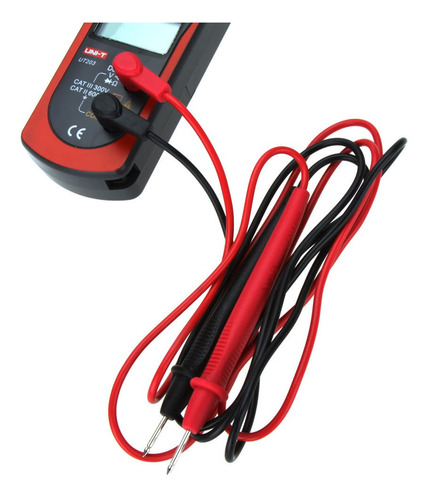 Imagen 3 de 7 de Pinza Amperimetrica Digital Uni-t Ut203 Ac Dc 400a Rms Hobb