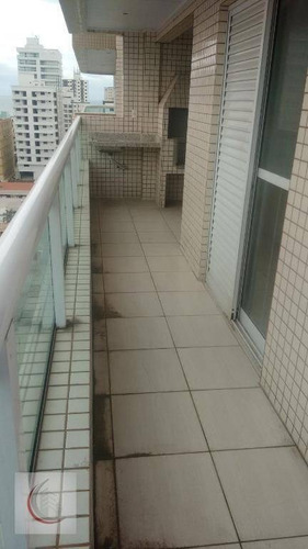 Imagem 6 de 16 de Apartamento Com 3 Dormitórios À Venda, 101 M² Por R$ 450.000,00 - Ocian - Praia Grande/sp - Ap1127