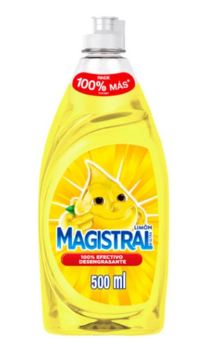 Lavaloza Concentrado Magistral Limón 500 Ml Pack X2