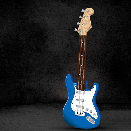Guitarra Eléctrica De Juguete Para Niños Musical 2671 De 4 C